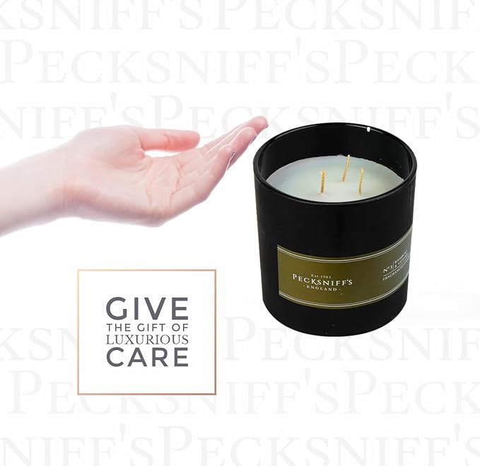 Pecksniff's Bamboo & Vetiver Candle | 3 Wicks, 550g/19.40oz