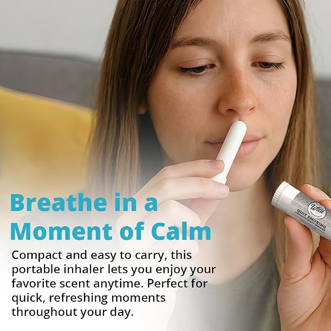 Wild Essentials Escape Essential Oil Blend 2-Pack – Roll-On & Aromatherapy Inhaler for Relaxation, Stress Relief, and Mood Support
