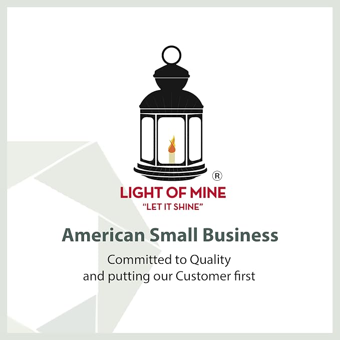 Light of Mine - 7/8" Inch 33' Foot, 100% Cotton Flat Wick - 2 Pack for Paraffin Oil, Kerosene Based Lanterns, and Oil Lamps with Genuine Red Stitch (7/8" - 33' Roll, 2pk)
