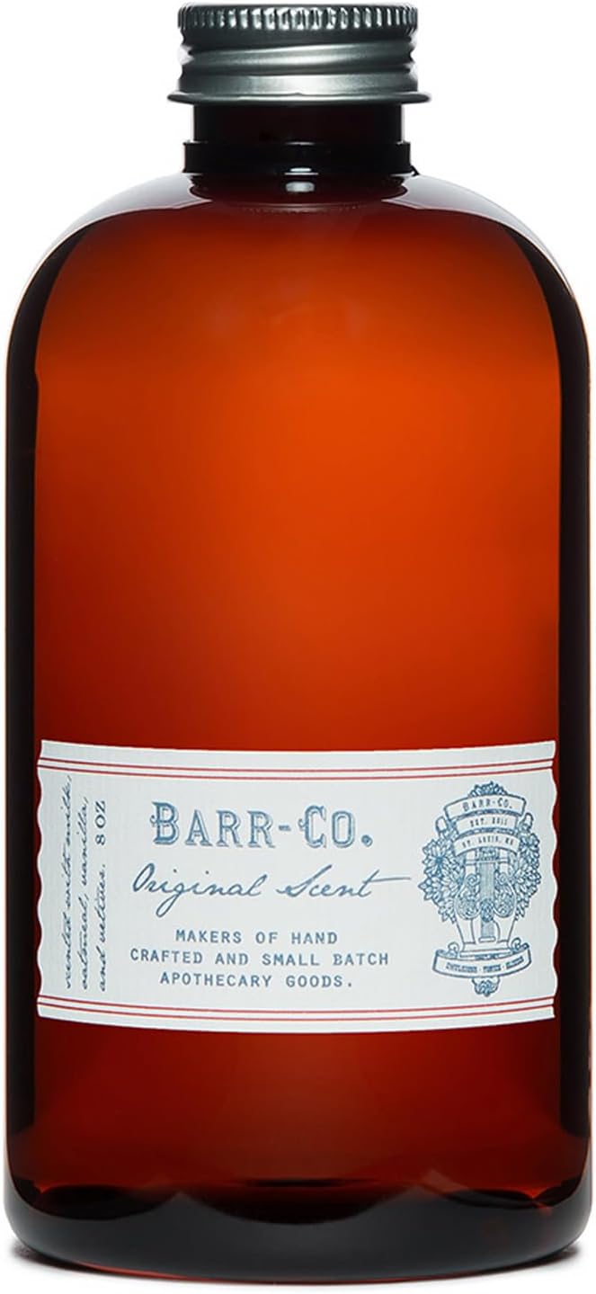 Barr Co. Original Scent Reed Diffuser Refill, A Dreamy Milk, Oat, Vetiver & Vanilla Aroma Scented Diffusers for Home, All-Natural Fragrance for Women & Men, 8 fl oz