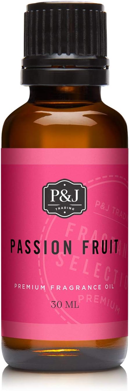 P&J Trading - Passion Fruit Scented Oil 30ml - Fragrance Oil for Candle Making, Soap Making, Diffuser Oil