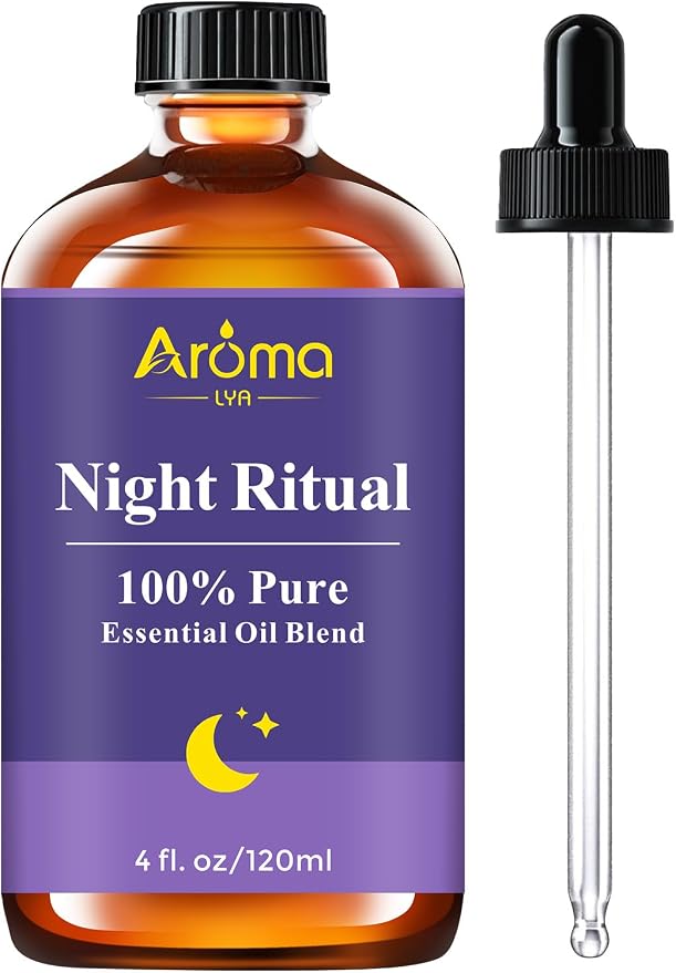 Night Ritual — A 100% Pure Essential Oil Blend Unwind-Ready Aroma for Your Nightly Routine, Essential Oils for Diffusers for Home