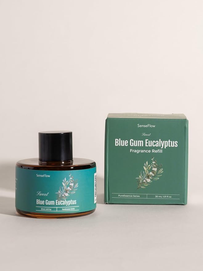 Home Scent Refill for Space Fragrance Diffuser SF101/SF101S-Blue Gum Eucalyptus/Coastal Blossom