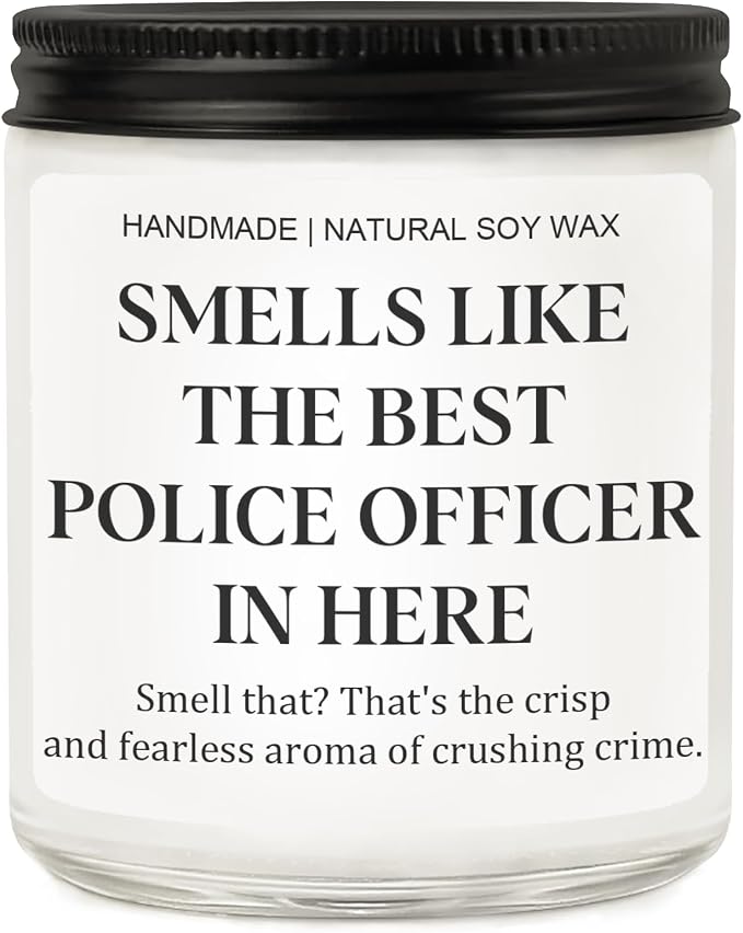 Police Gifts for Men & Women, Gift Ideas for Cops - Unique Police Academy Graduation Gifts & Law Enforcement, Cop Appreciation Decor for New Policeman, New Graduate, Retirement