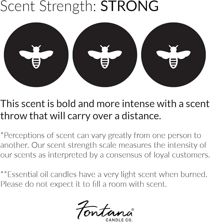 Fontana Candle Co. Non-Toxic Wax Melts, Wildflower Citrus – Flameless, Gentle-Scented Wax Melts Safe for Sensitive Users – Made with Beeswax, Coconut & Pure Essential Oils, 3 Pucks for Any Warmers