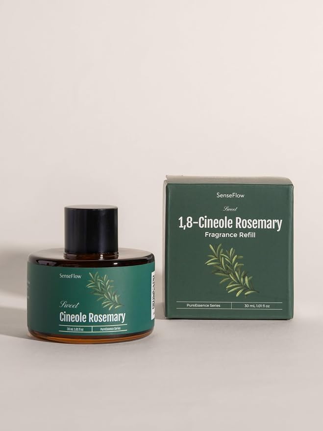 Home Scent Refill for Space Fragrance Diffuser SF101/SF101S, Up to 120 Days of Premium Fragrance per Refill, Household Essential 1 Pack, Cineole Rosemary