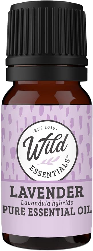 Wild Essentials 4-Piece 100% Pure Therapeutic Grade Essential Oil Sampler Set - Aromatherapy Gift Set - Includes Lavender, Peppermint, Lemongrass and Orange- 5ml Bottles
