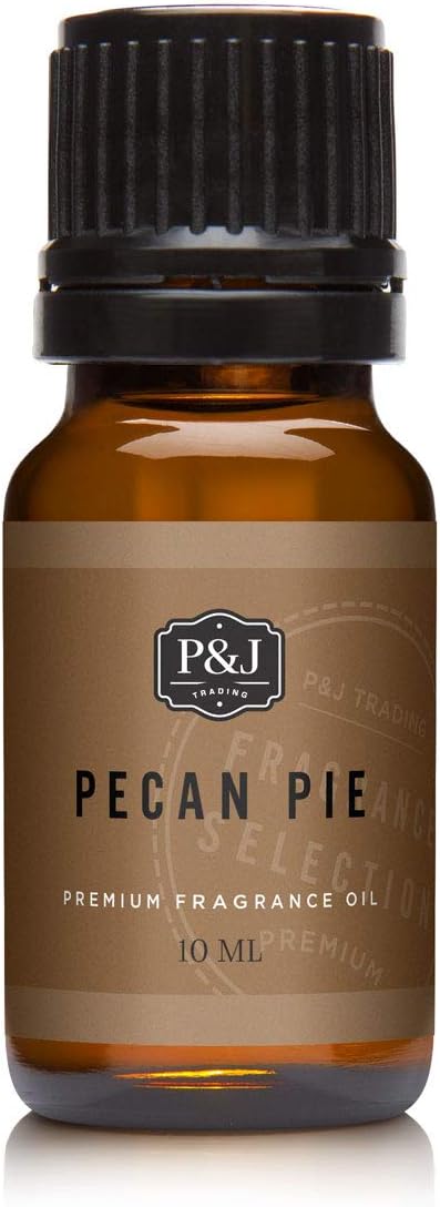 P&J Trading Fragrance Oil for Diffusers for Home - Pecan Pie 10ml Fragrance Scents for Candle Making - Soap Making Supplies & Car Diffuser Scents