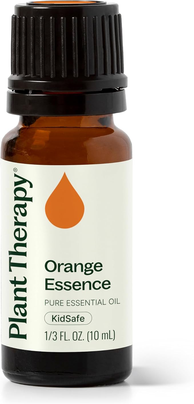Plant Therapy Orange Essence Oil, 10 mL (1/3 oz), 100% Pure and Undiluted, Great for Diffusers and Aromatherapy