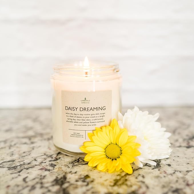 Handmade | Soy Candle (Daisy Dreaming, 8 oz.)