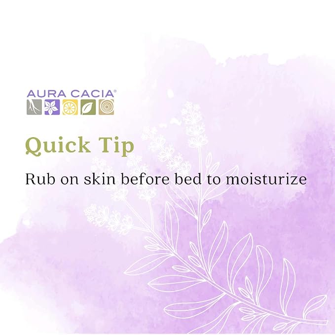 Aura Cacia Ready-to-Use Lavender Essential Oil in Fractionated Coconut Oil | GC/MS Tested for Purity | 4 fl. oz.