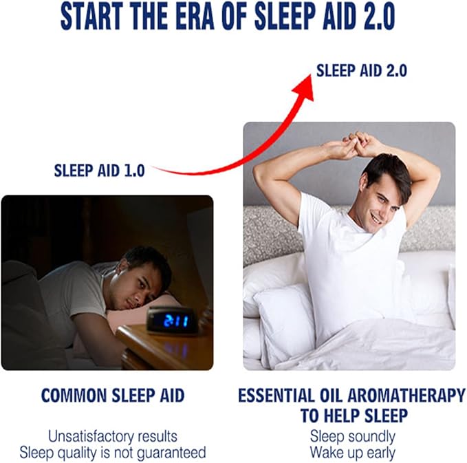 AICHUN BEAUTY Improve Good Sleep Ultra Premium Compound Essential Oil Promote a Desire to Sleep Relax Calm Nerves 30ml/1.0fl.oz