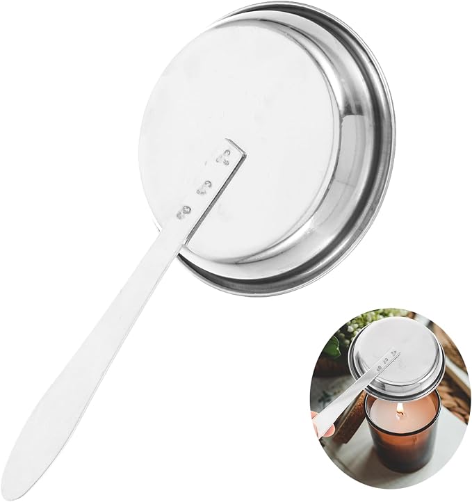 VOSAREA Candle Stopper Candle Snuffer Extinguisher with Long Handle Portable Candle Putter Candle Put Out Tool Candle Flame Snuffer for Candle Lovers Candle Supplies