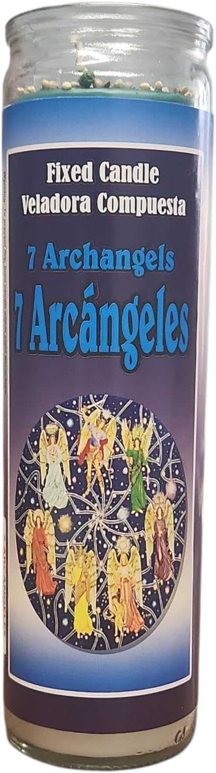 The 7 Arcangeles Fixed Candle