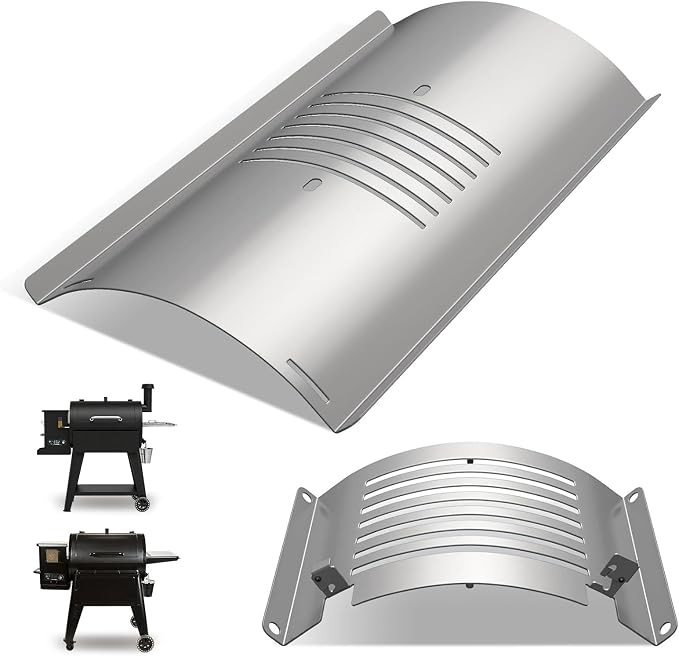 Flame Broiler Kit for Pit Boss 820 850 Series Pellet Grills, Flame Broiler Slide Cover Bottom Kit for Pit Boss PB820FB PB820PS1 PB820S PB820SC PB820XL PB850CS1 Pit Boss Grill Replacement Parts