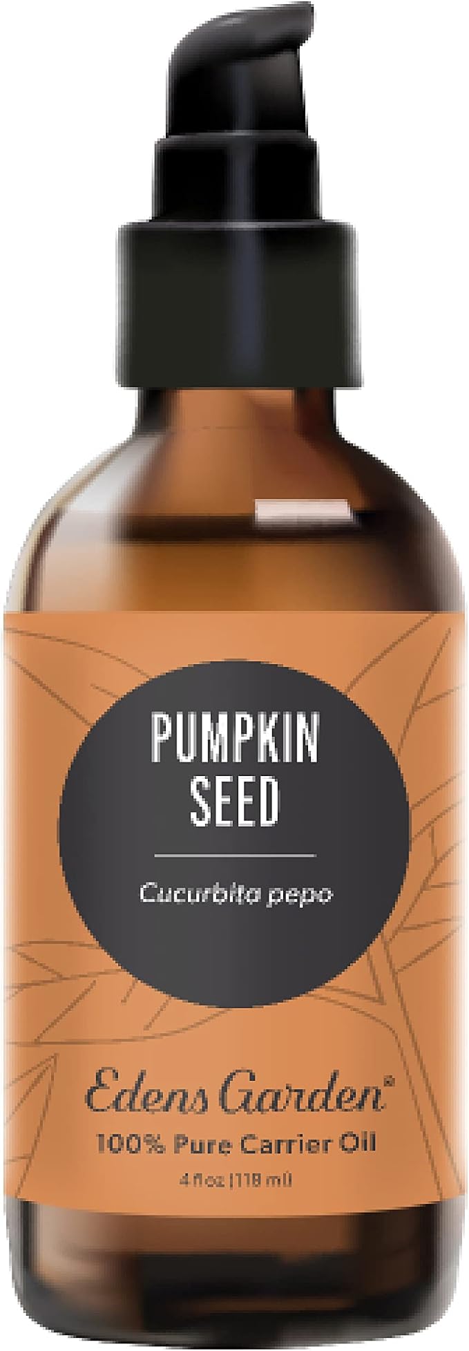 Edens Garden Pumpkin Seed Carrier Oil- 100% Pure Premium Cold Pressed & Hexane Free, Natural Moisturizer for Face, Skin, Hair, Scalp & Nail Care, Diluting Essential Oils & Massage 118 ml (4 fl oz)