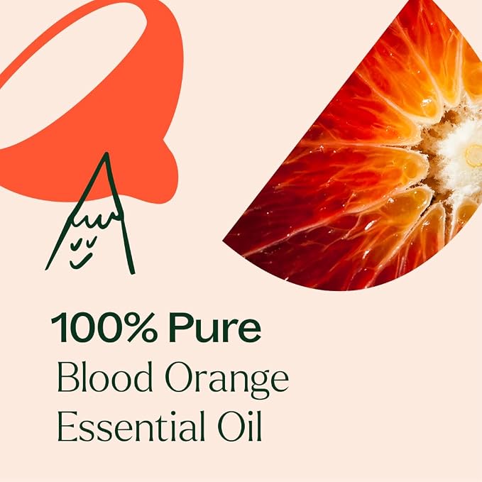 Plant Therapy Blood Orange Essential Oil 30 mL (1 oz) 100% Pure, Undiluted, Therapeutic Grade
