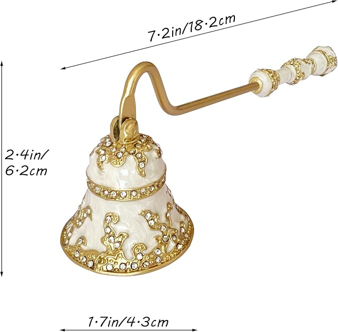 Candle Snuffer, Unique Candle Extinguisher Snuffer, Decorative Candle Extinguisher Metal Candle Tool