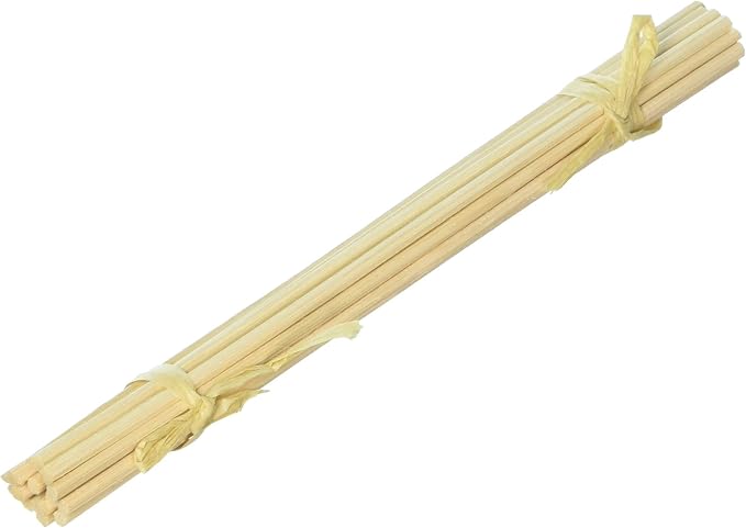 Hosley Set The Mood with 108 Rattan Diffuser Reeds 7-Inch Premium Aromatherapy Sticks for Long-Lasting Fragrance DIY Home Decor and Essential Oil Diffusion Eco-Friendly, Sustainable, and Stylish