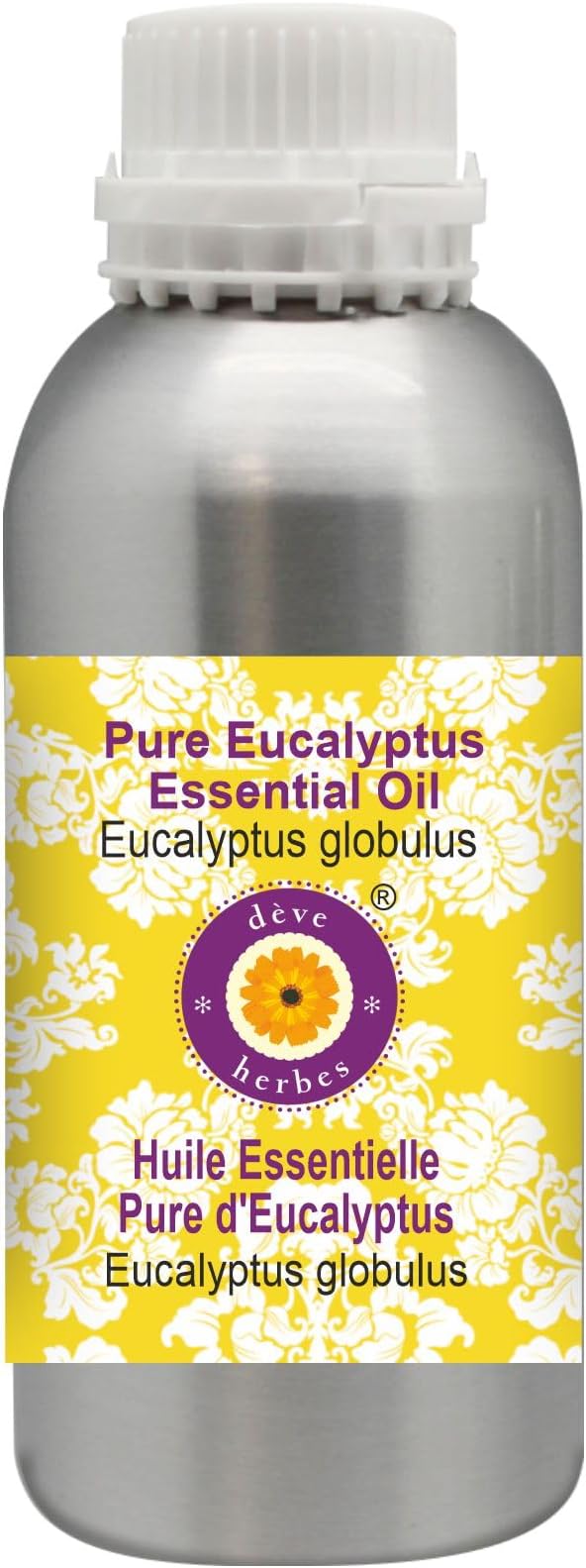 dève herbes Pure Eucalyptus Essential Oil (Eucalyptus globulus) Steam Distilled 300ml (10 oz)