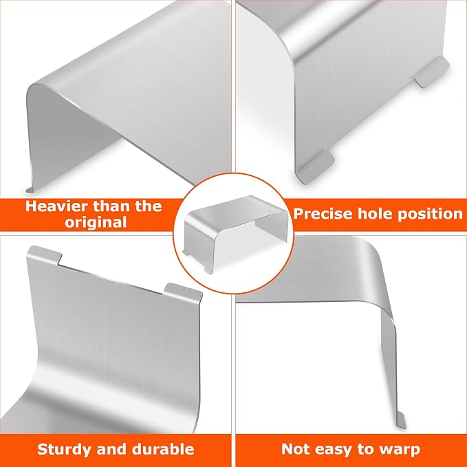 Upgraded Stainless Grill Heat Baffle Diffuser for Traeger Ironwood 650/885 Pro 575/780 D2 Timberline 850/1300 Westwood XL,Westwood Pellet Grill Serie Accessories,Modified Flame Tamer for Traeger Parts