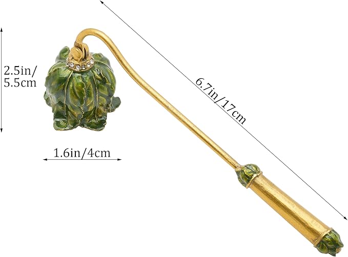 Vintage Leaf-Shaped Candle Snuffer, Hand-Painted Metal Candle Extinguisher with Non-Slip Handle, Artistic Floral Candle Tool for Home Decor
