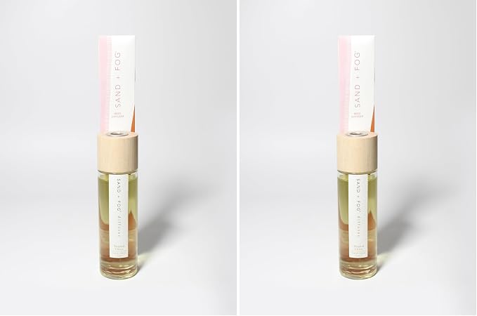 Sand + Fog Tropical Citrus Reed Diffuser | Made with Essential Oils | Fill Your Home with The Your Favorite Luxurious Fragrance (Pack of 2)