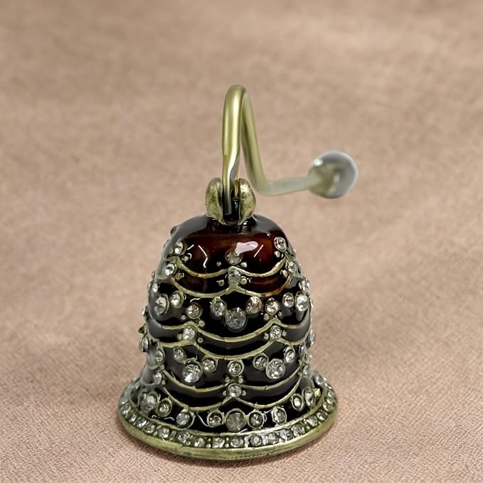 Candle Snuffer Vintage Unique Candle Extinguisher Snuffer with Long Handle Decorative Candle Extinguisher Metal Candle Stopper Candle Accessories Gift (Red)