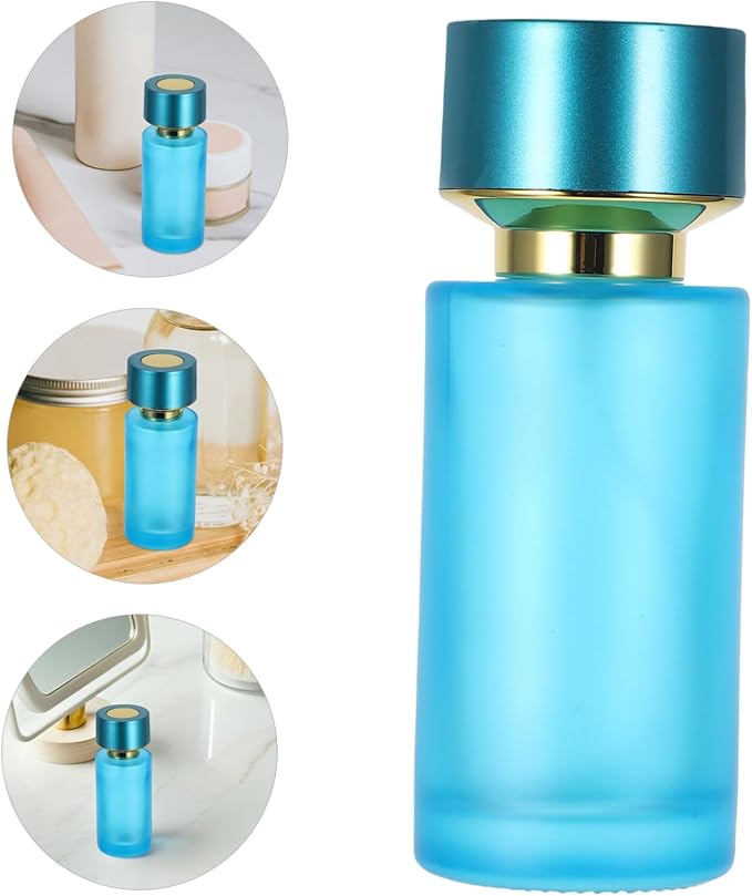 NOLITOY Portable Glass Perfume Refill Bottle Cap Travel-friendly Atomizer for Fragrance and Stylish Design for Easy Application