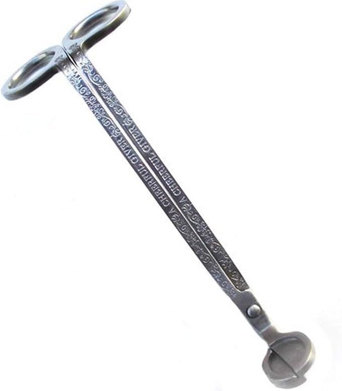 A Cheerful Giver Wick Trimmer, Silver