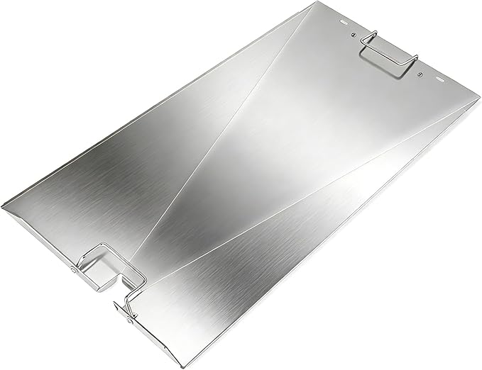Drip Tray for Traeger Woodridge Grill Grease Drip Pan Wood Pellet TFB86MLH Replacement Parts KIT0939 Stainless Steel Heat Shield Grills Accessories