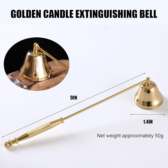 Candle Snuffer, Unique Candle Extinguisher Snuffer, Decorative Candle Extinguisher Metal Candle Tool