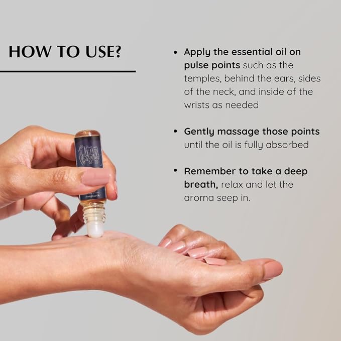 Three Kings Resin Essential Oil Roll-On | 1 x 10ml / 0.33 fl oz by Aromafume| Ideal for Spirituality & Rituals | Made with Pure Boswellia, Serrta & Natural extracts | Non-Alcoholic, Non-Toxic & Vegan