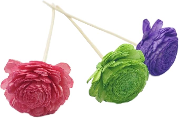 Artificial Flower Rattan Sticks Set Fireless Fragrances Reed Diffuser Stick Essential Oil Aroma Diffuser Sticks DIY Ornaments Home Decor - Style 8
