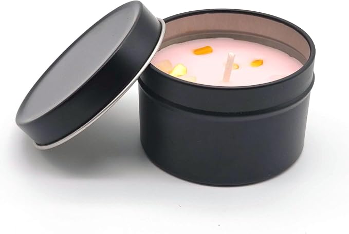 Berry Scented Soy Candle, Aromatherapy Candle for Home | with 5% Essential Oils in a for bedroom, bathroom, yoga, travel, home decor and thoughtful gifting.