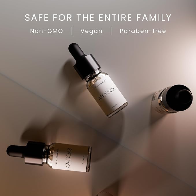 The Magic Scent Baccara Diffuser Oil - Hotel & Home Luxury Scents Inspired by Baccarat Rouge - Diffuser Oil Scents for Home Designed for Use in All Diffusers - 0.3 fl oz, 10 mL