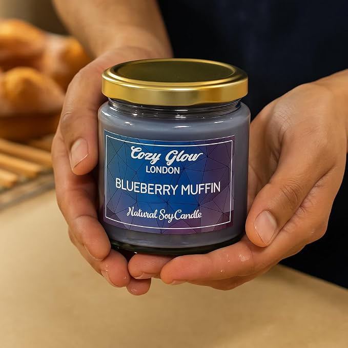 Cozy Glow Blueberry Muffin Regular Soy Candle