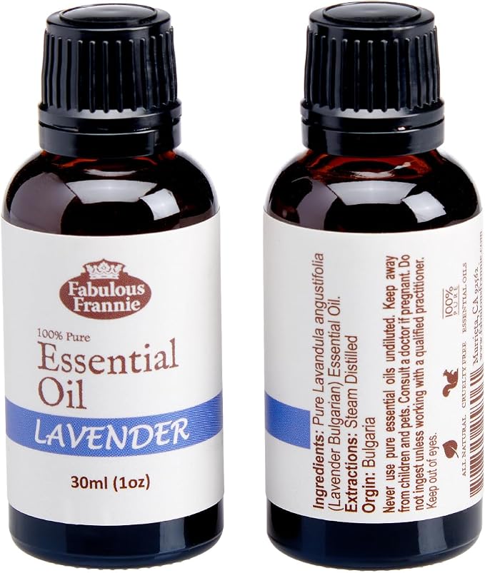 Fabulous Frannie Lavender - Bulgarian Pure Essential Oil Grade - 30 ml (1oz)