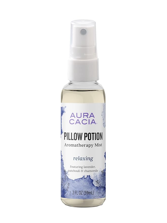 Aura Cacia Essential Solutions Mist, Pillow Potion, 2 Fluid Ounce