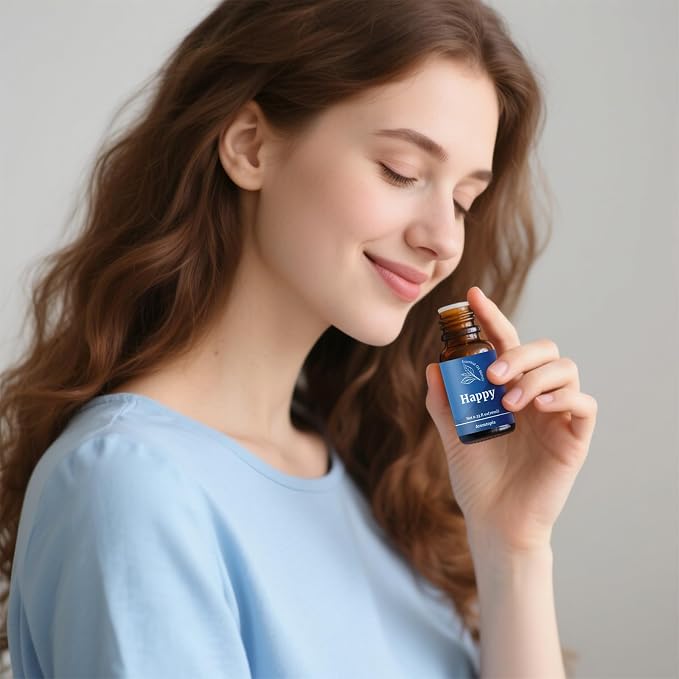 Essential Oil Blends for Diffusers, 6x10ml Well-Being Gift Kit | IFRA Certified, for Diffuser, Candle, Soap Making
