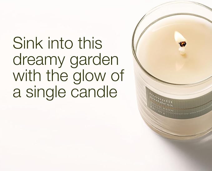 Bath & Body Works Single Wick Candle, Moonlit Goddess Candle, Long-Lasting Burn Up to 45 Hours, Exclusively Fragranced Soy Wax Blend, 8 oz - 1 Pack