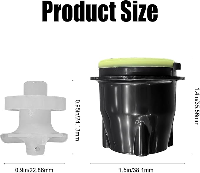 8PCS LEV Soda Coke Valve Nozzle 28545 3.0 Diffuser Internal Mixer for Cola Machine Replacement Repair Valve Assembly 28368 Soda Maker Parts Accessories for Juice Carbonated Beverage Dispensers