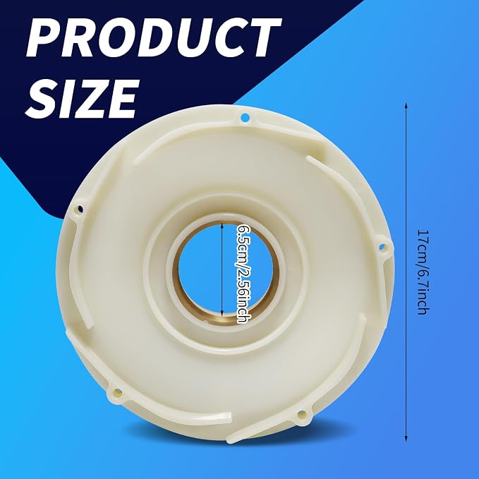 C1-200PA Pool & spa Replacement Parts Compatible with Sta-Rite Max-E-Glas/Dura-Glas Series Inground Pool and Spa Pump