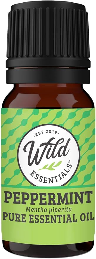 Wild Essentials 4-Piece 100% Pure Therapeutic Grade Essential Oil Sampler Set - Aromatherapy Gift Set - Includes Lavender, Peppermint, Lemongrass and Orange- 5ml Bottles