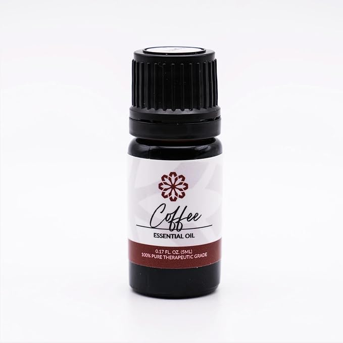 Essence Coffee Essential Oil, 5 ml | Aromatherapy Oil for Diffusers & Personal Use | Natural Fragrance for Relaxation, Clarity & Wellness | Made in USA | Warm & Invigorating Scent