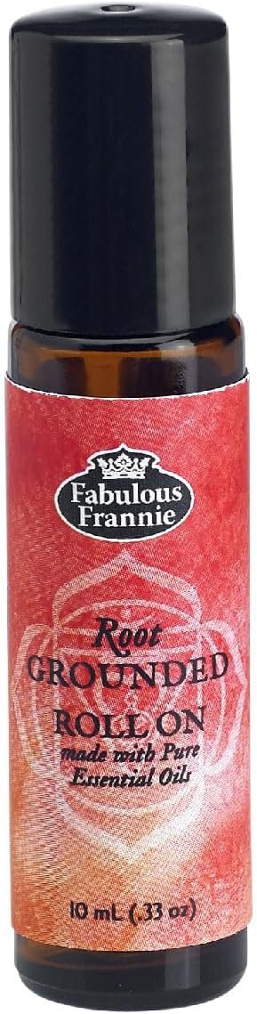 Fabulous Frannie 1st Chakra Root Grounded Pre-diluted ROLL ON Made with Pure Essential Oils .33oz (10ml)