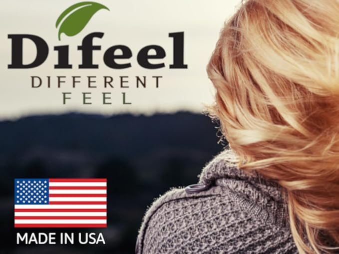 Difeel Premium Natural Hair Care Oil - Sweet Almond Oil 2.5 ounce