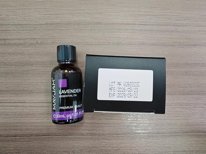 Lavender Essential Oil 30ML/ 1.01FL.OZ, MAYJAM Lavender Oil for Massage, Diffuser, Soap Making, Long Lasting Scents