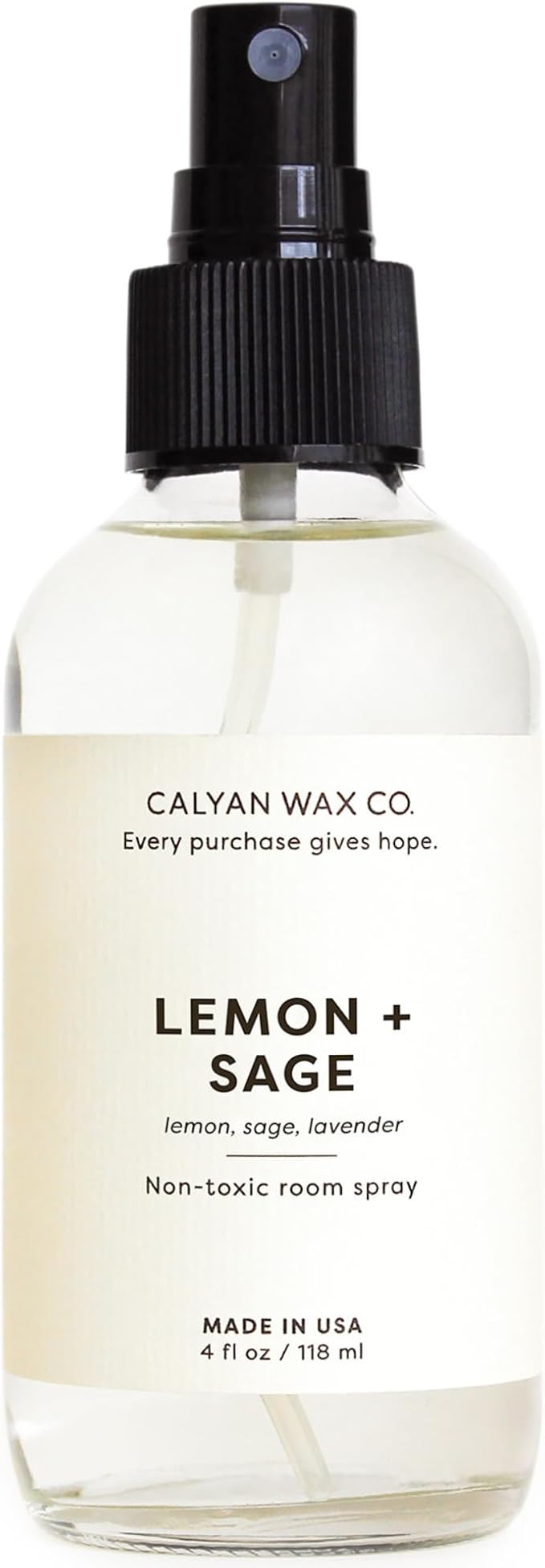 Calyan Wax Co. Lemon & Sage Room Spray, 4 fl oz