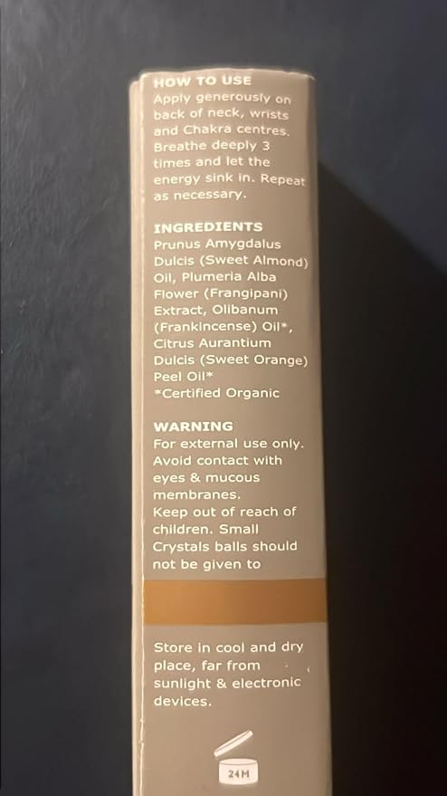 BALIPURA - 7 Chakra Natural Aura Roll On - Essential Oils Blends - Handmade in Bali, 0,34fl.oz